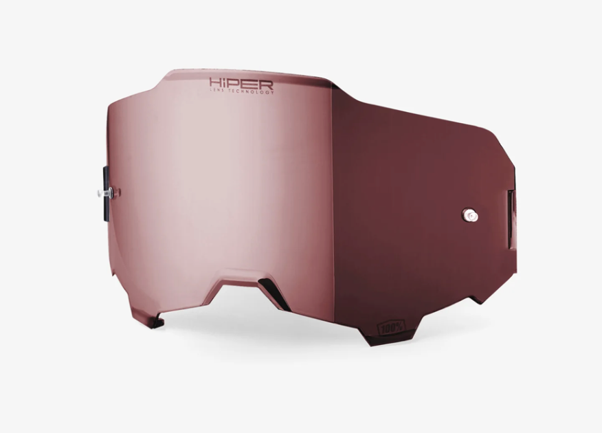 100% goggle lens Armega Hiper mirror silver