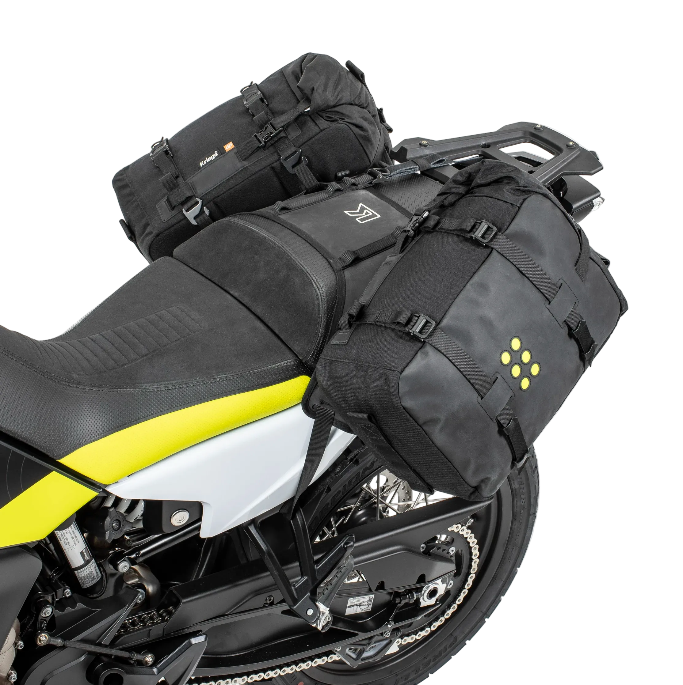 KRIEGA OS-18 äventyrsbagageväska bak
