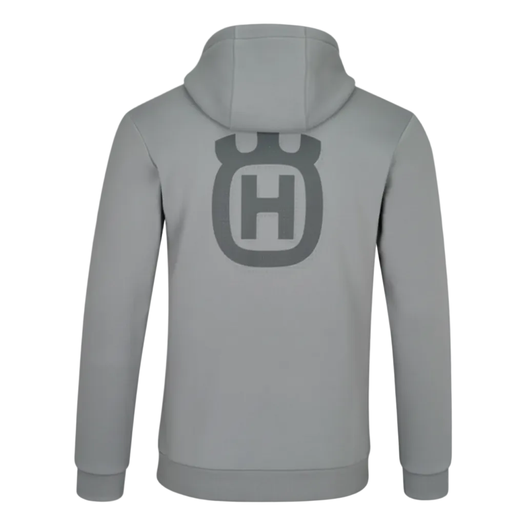 HUSQVARNA jacka med huva Horizon grå