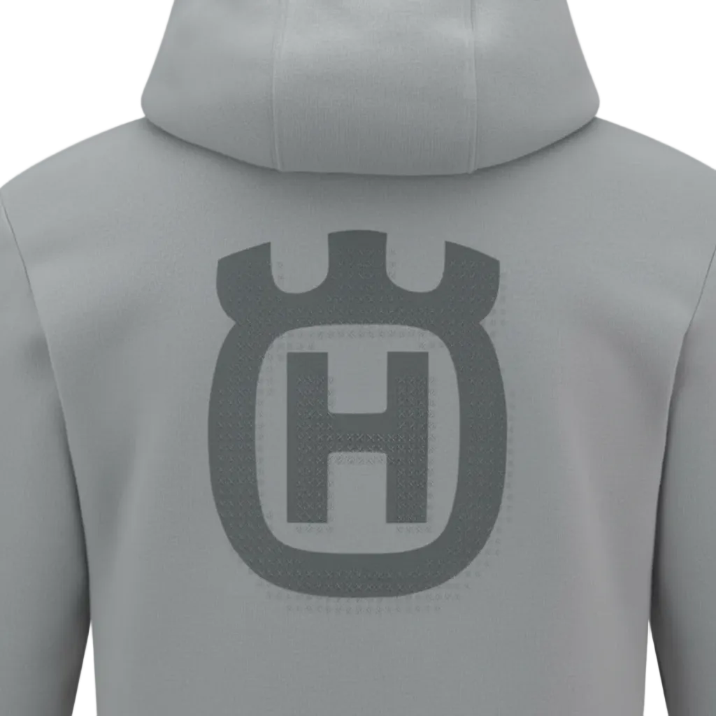 HUSQVARNA jacka med huva Horizon grå