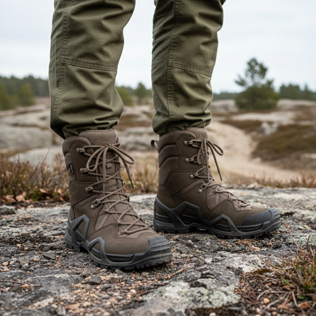 LOWA tactical footwear Zephyr MK2 GTX HI Ws dark brown