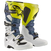 HUSQVARNA-stövlar Tech 7MX stövlar vit/blå/gul
