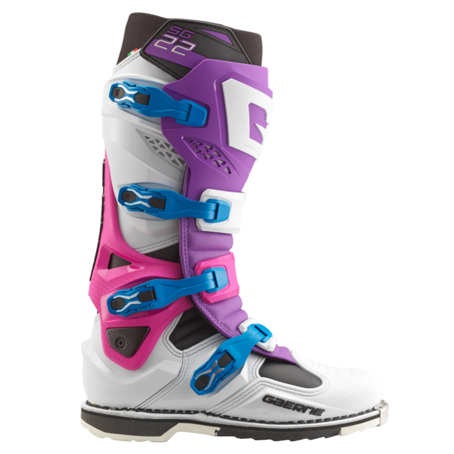 GAERNE säck SG 22 vit/violett/rosa/blå