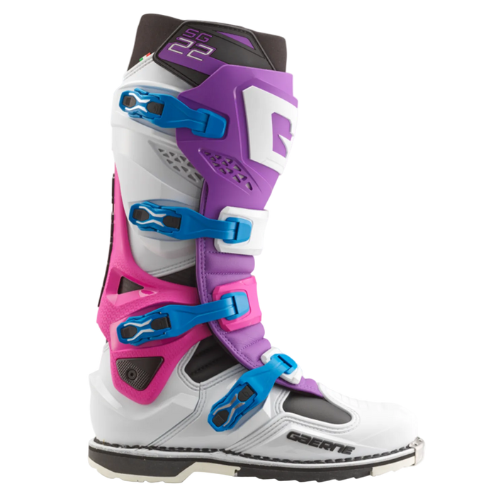 GAERNE boots SG 22 purple/white/rhodamine
