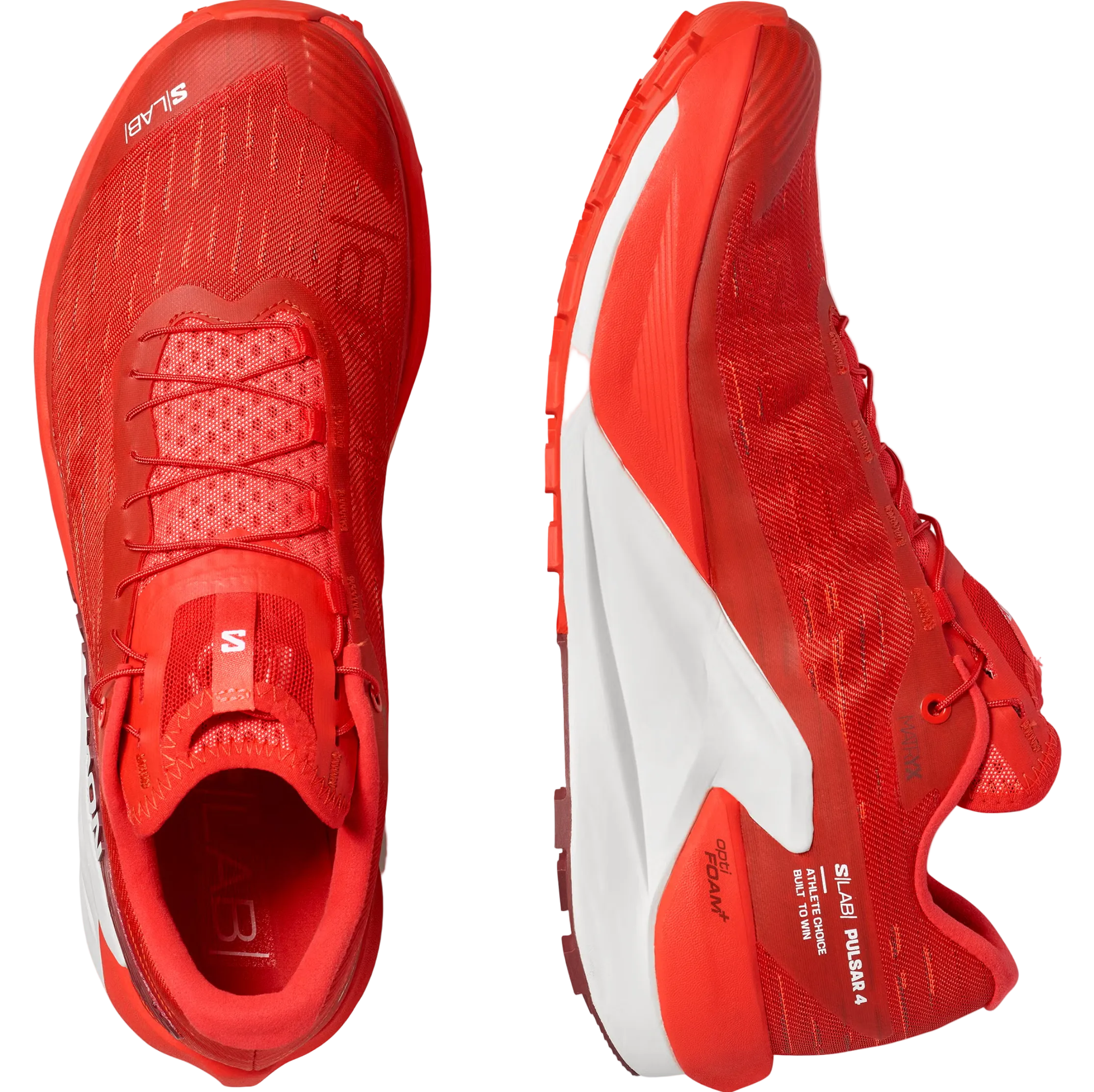 SALOMON skor S/Lab Pulsar 4 fiery red/vanilla ice/andorra