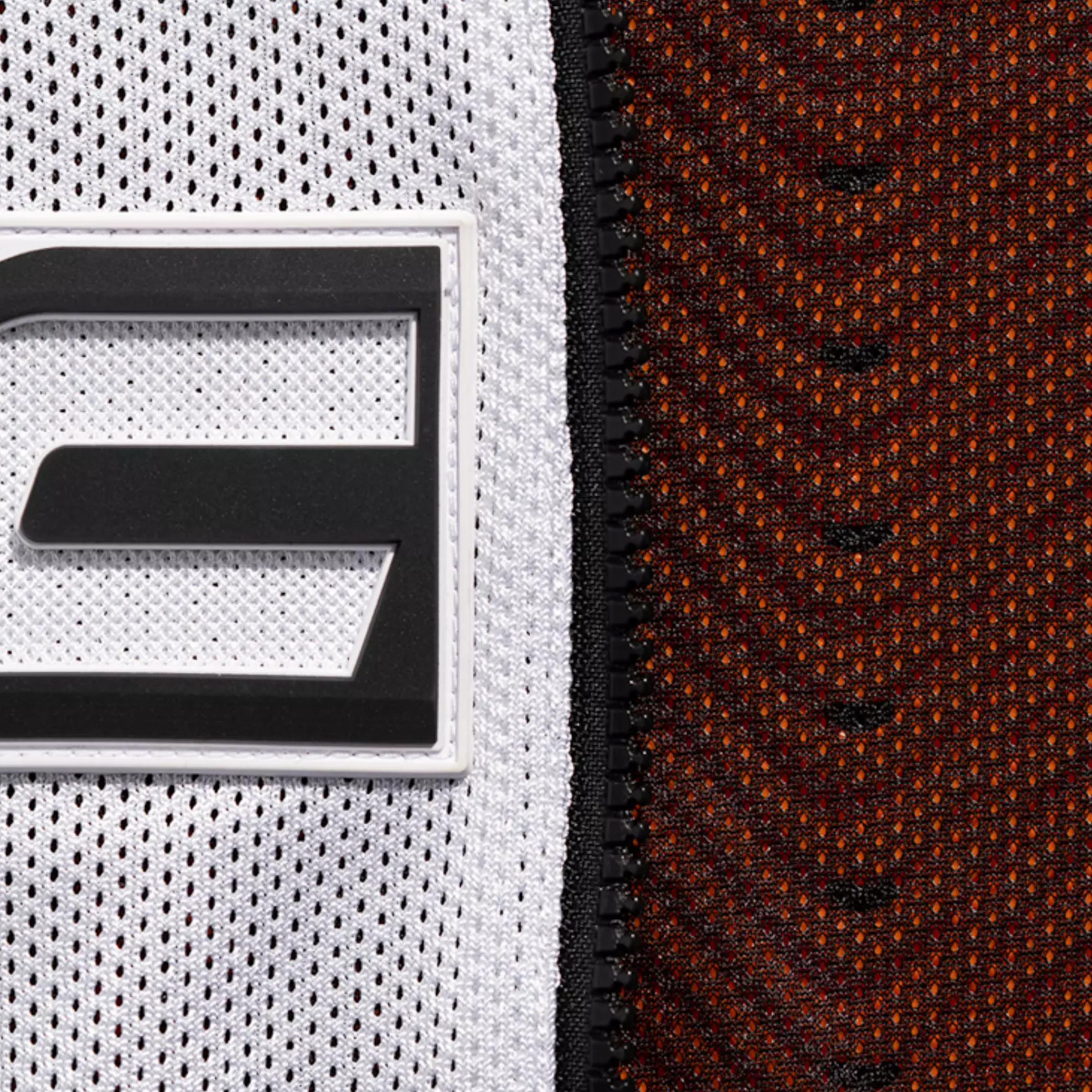ICON jacket Mesh AF Leather CE white/black