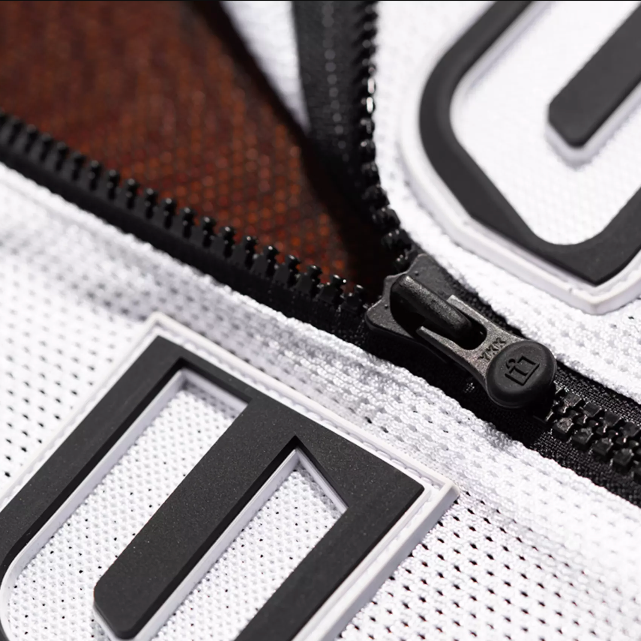 ICON jacket Mesh AF Leather CE white/black