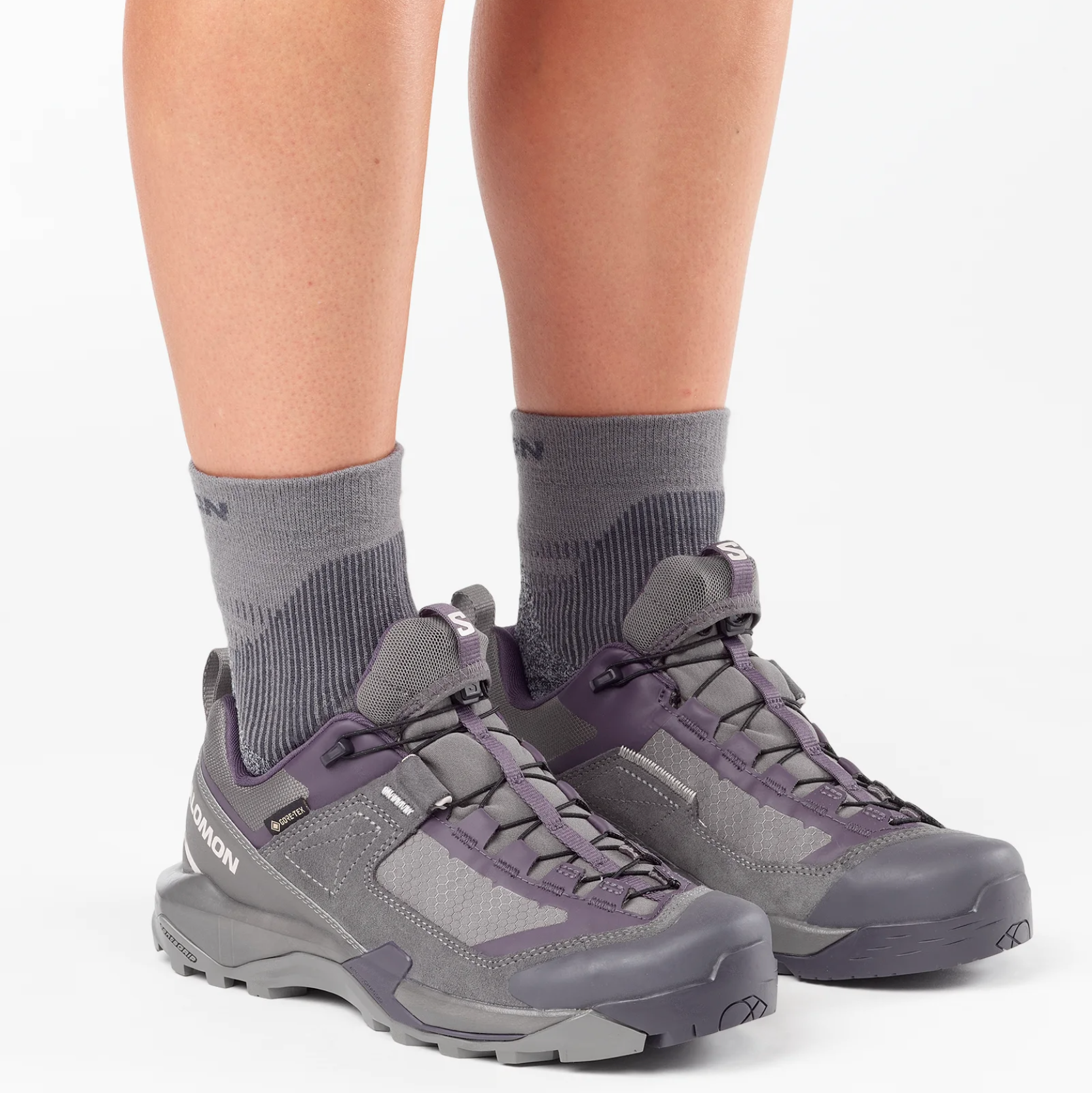 SALOMON shoes  X Ultra Alpine GTX W dark gull/nine iron/lilac ash