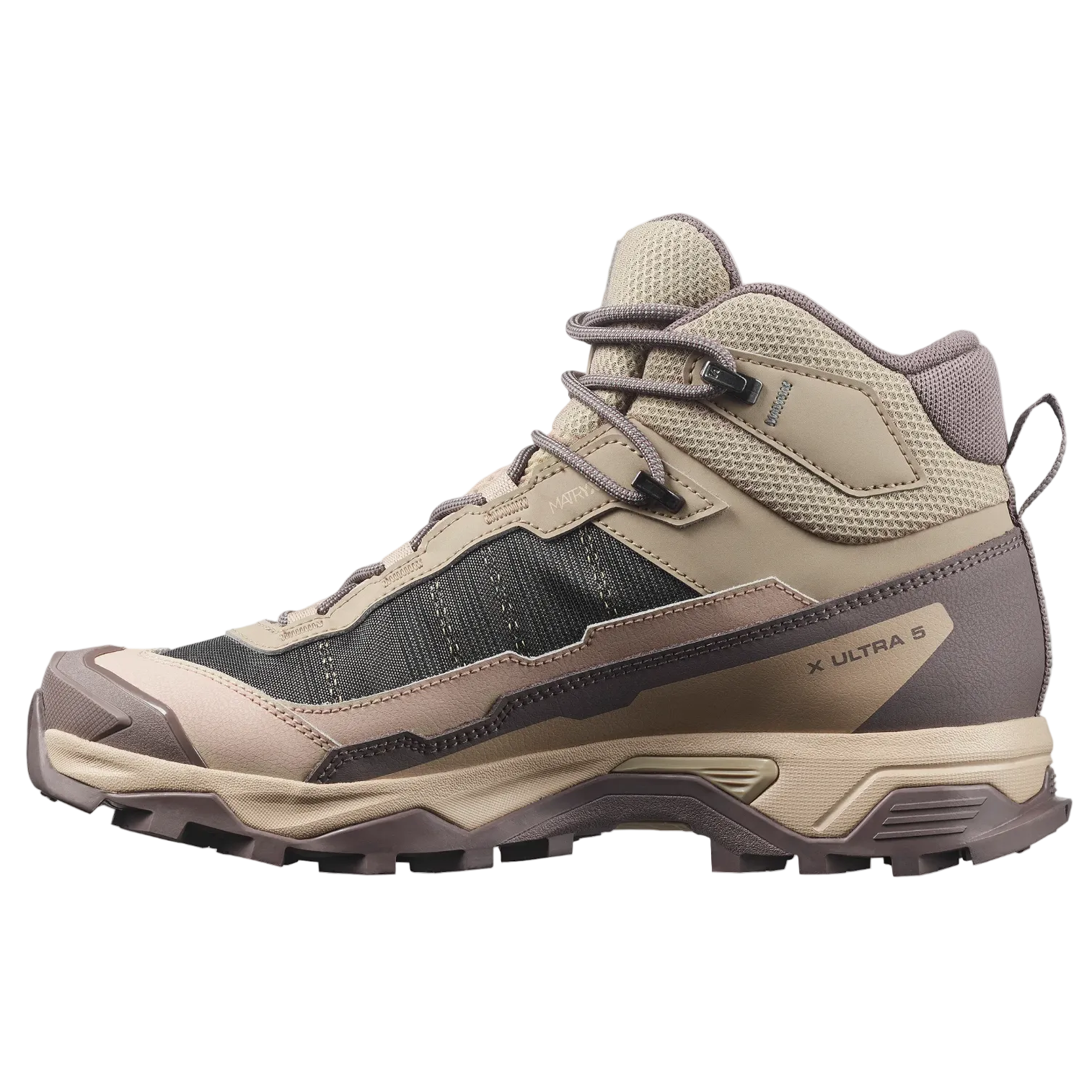 SALOMON shoes X Ultra 5 Mid GTX W iron/desert tan/green milieu