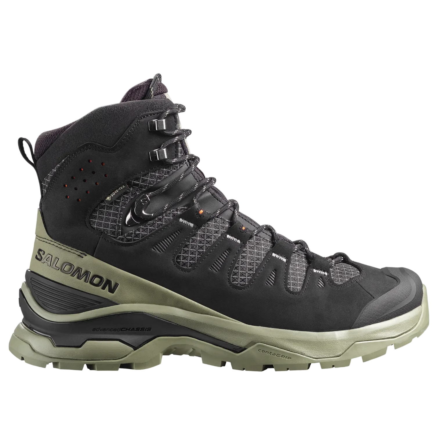 SALOMON shoes Quest 5 GTX black/deep litchen green/black