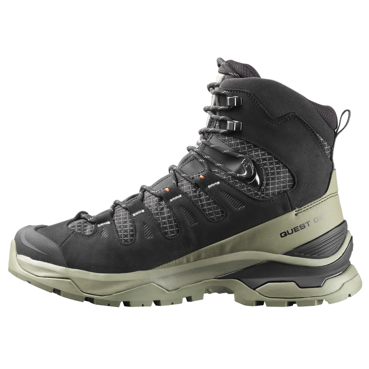 SALOMON shoes Quest 5 GTX black/deep litchen green/black