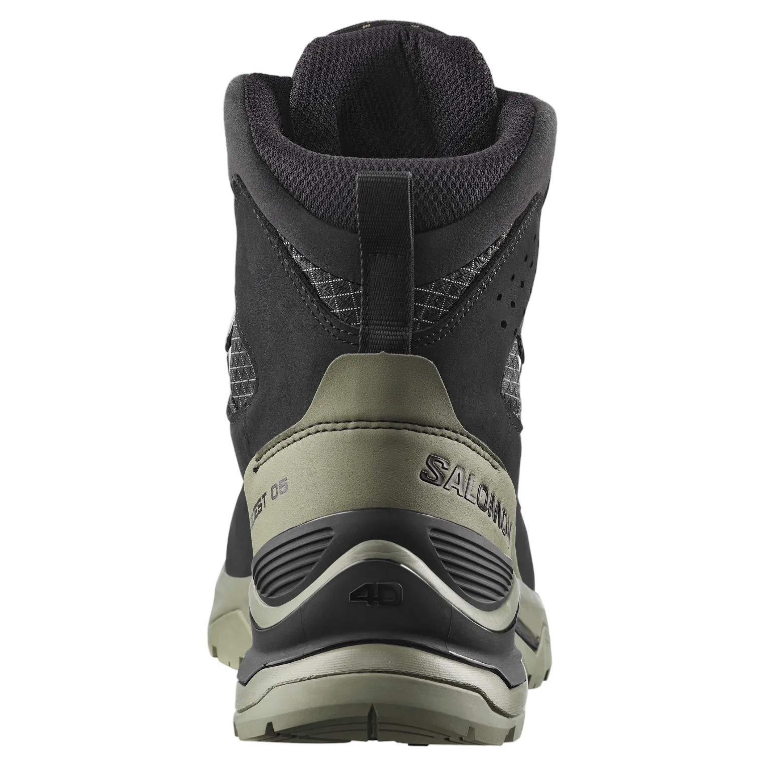SALOMON shoes Quest 5 GTX black/deep litchen green/black