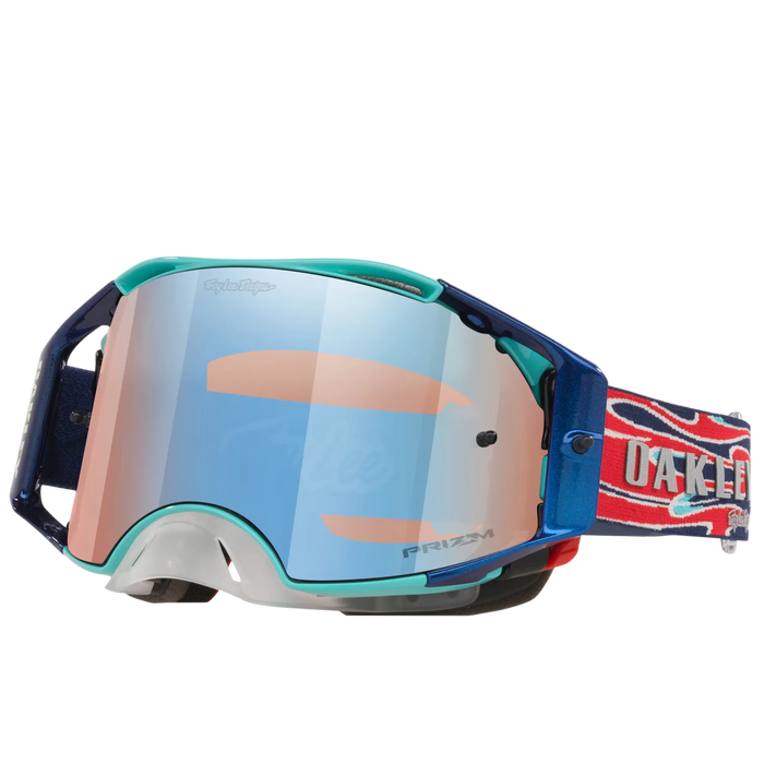 OAKLEY MX-glasögon Airbrake TLD blå torch med Prizm Sapphire Irid