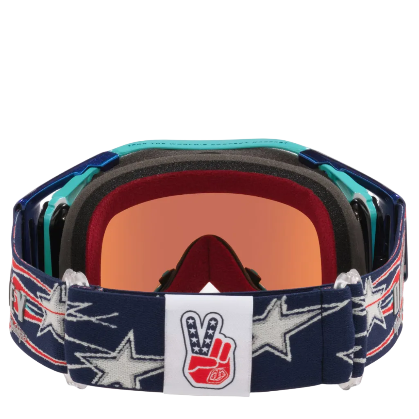 OAKLEY MX-glasögon Airbrake TLD blå torch med Prizm Sapphire Irid