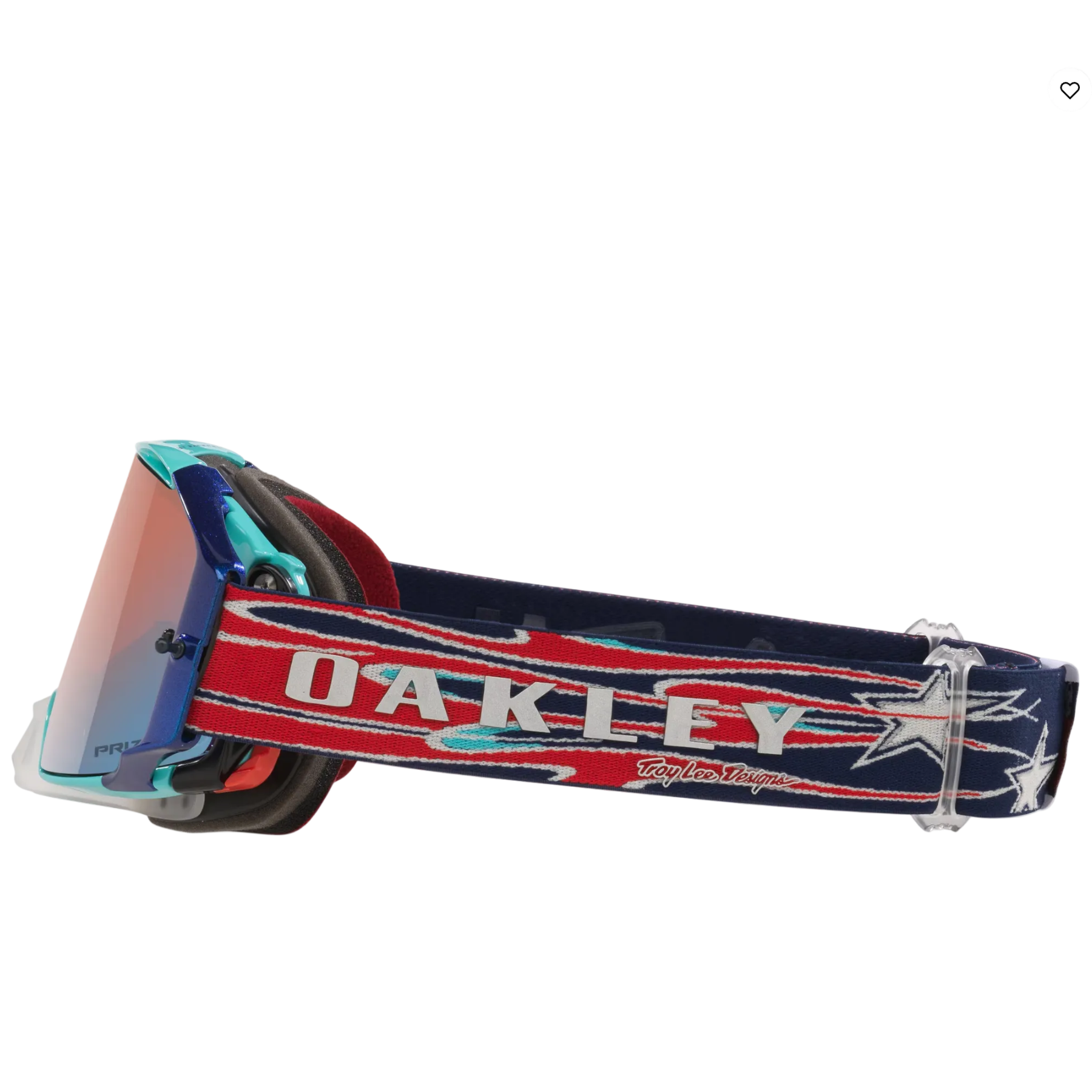OAKLEY MX-glasögon Airbrake TLD blå torch med Prizm Sapphire Irid