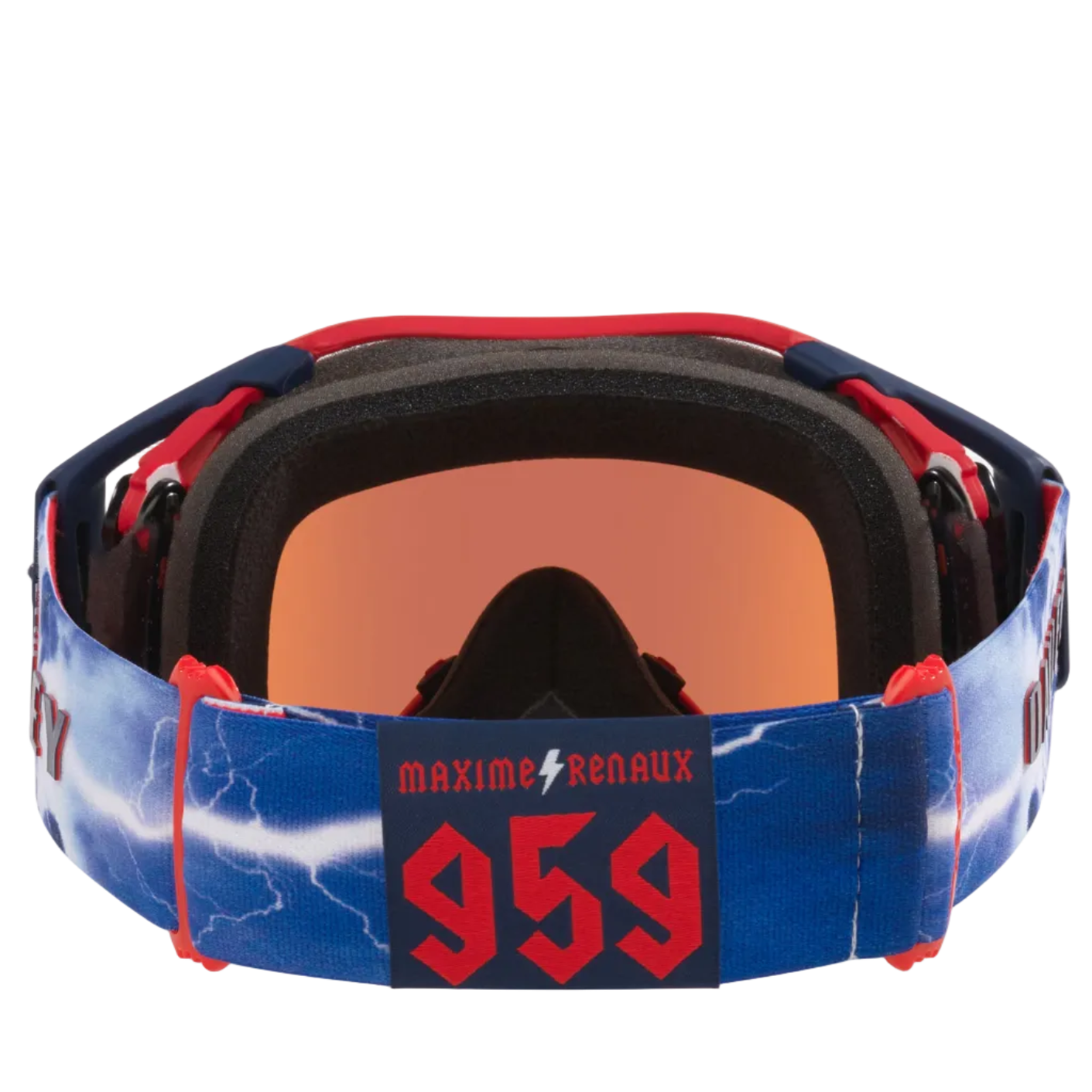 OAKLEY MX-glasögon Airbrake Maxime Renaux med Prizm Sapphire Iridium