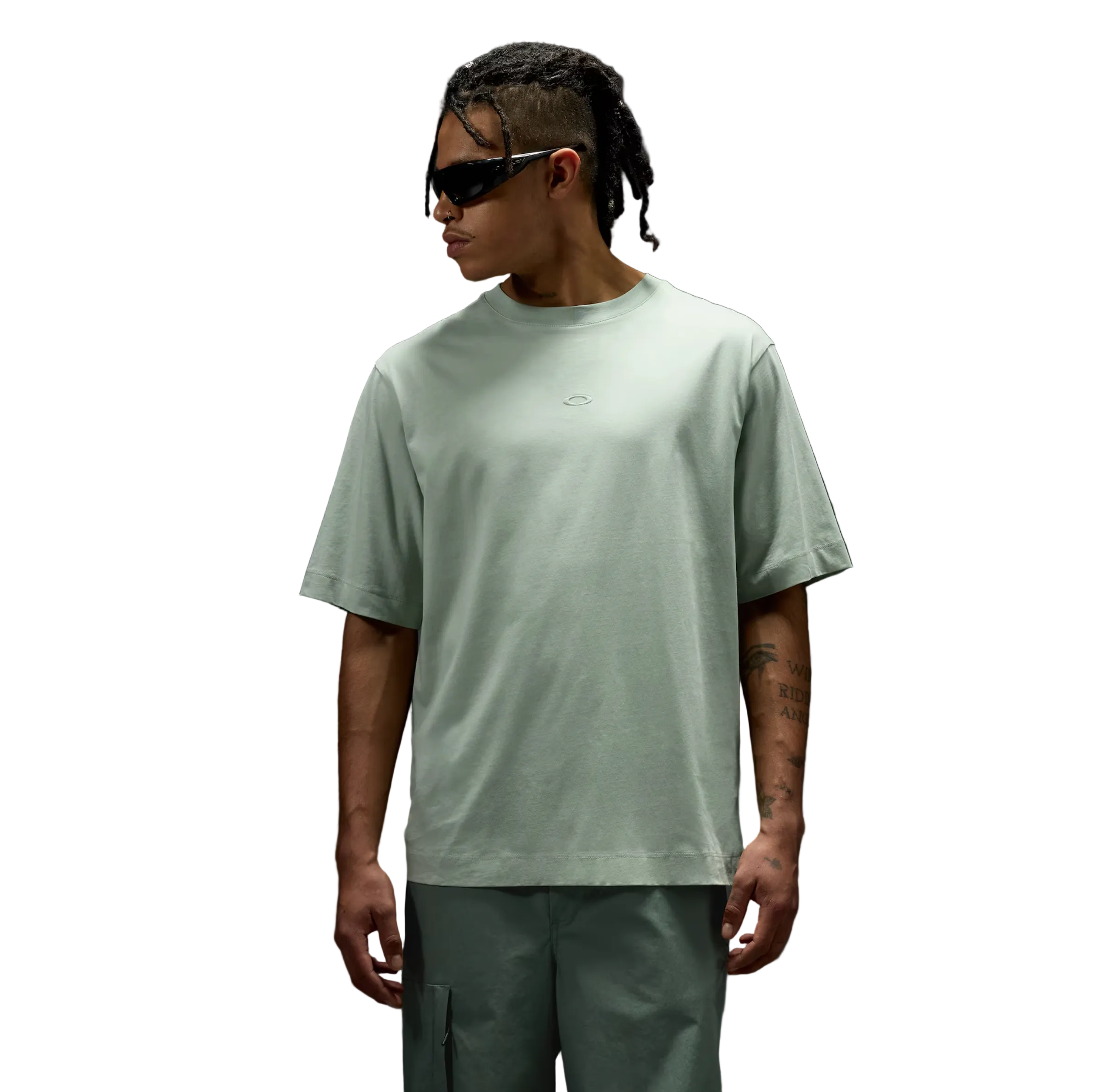 OAKLEY Reserve Momento Protopia T-shirt blekt grön