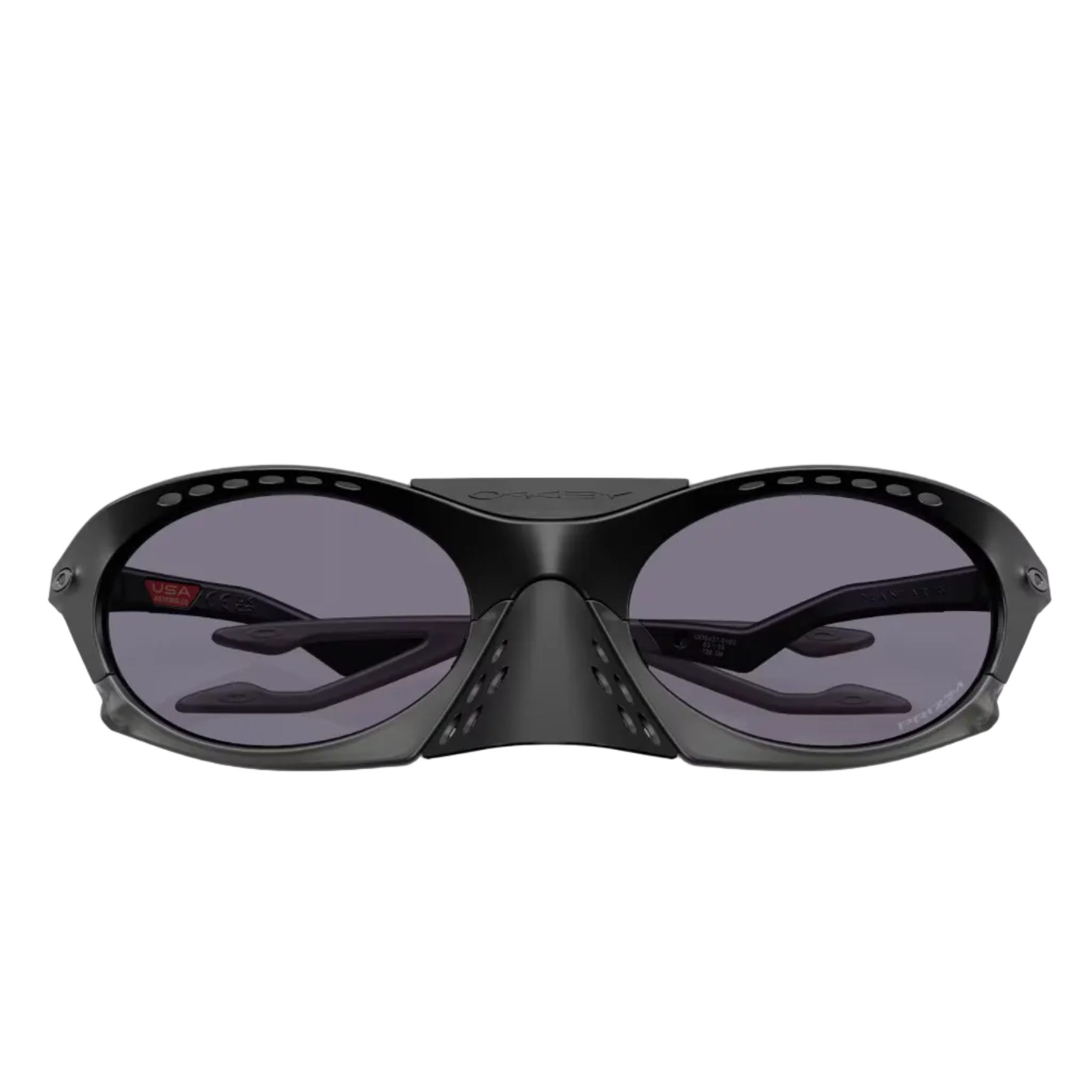 OAKLEY solglasögon Plantaris matt svart med prizm grå
