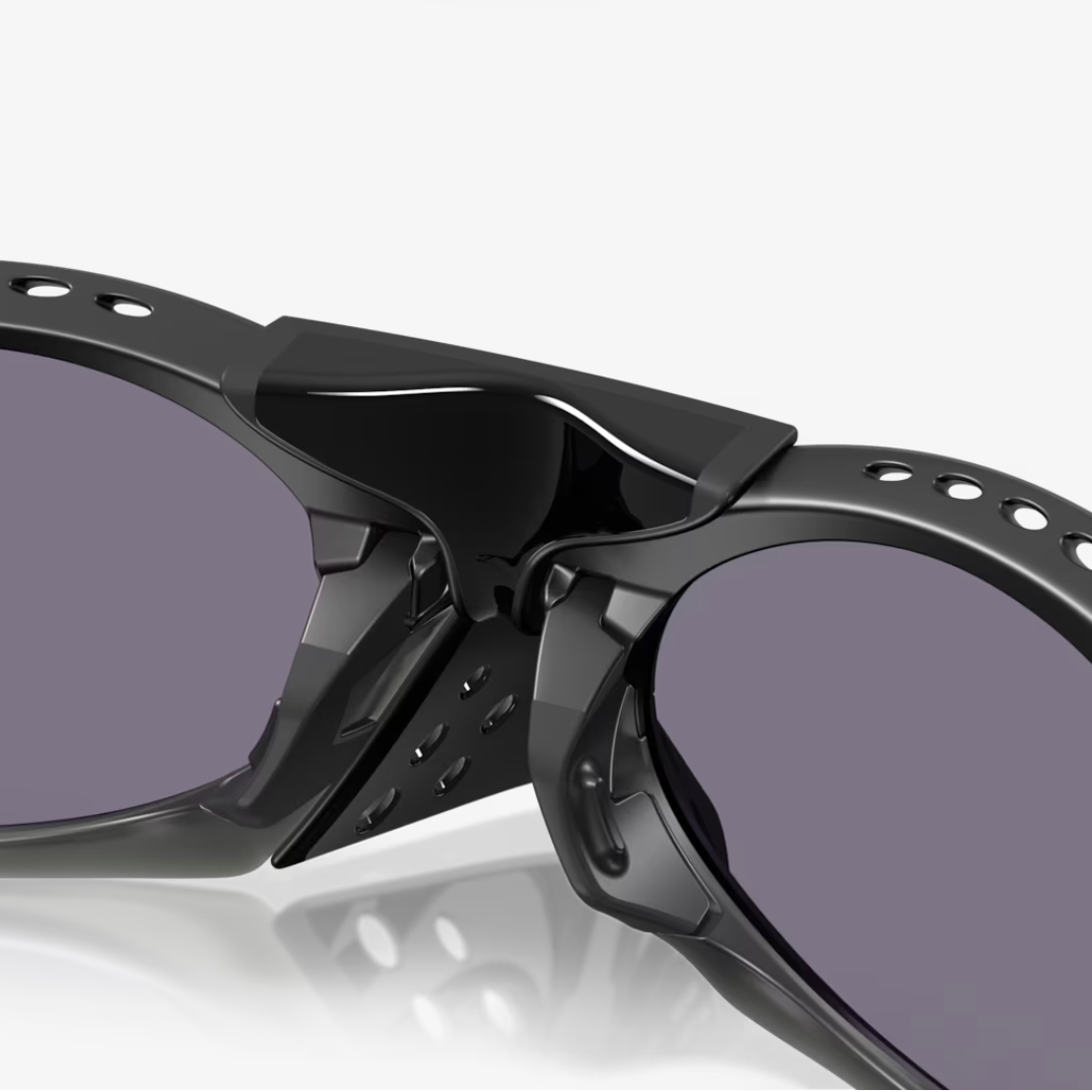 OAKLEY solglasögon Plantaris matt svart med prizm grå