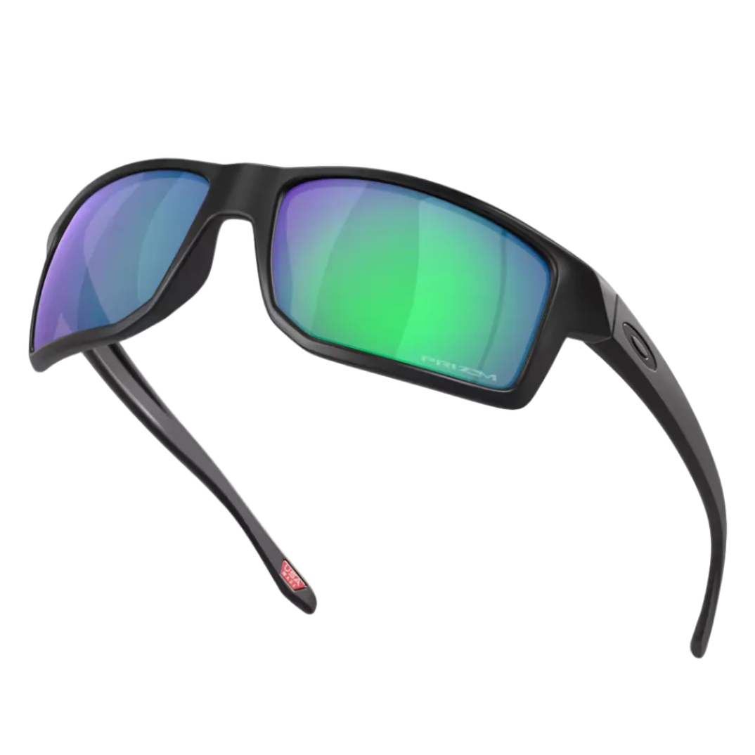 OAKLEY solglasögon Gibston matt svart med prizm jade