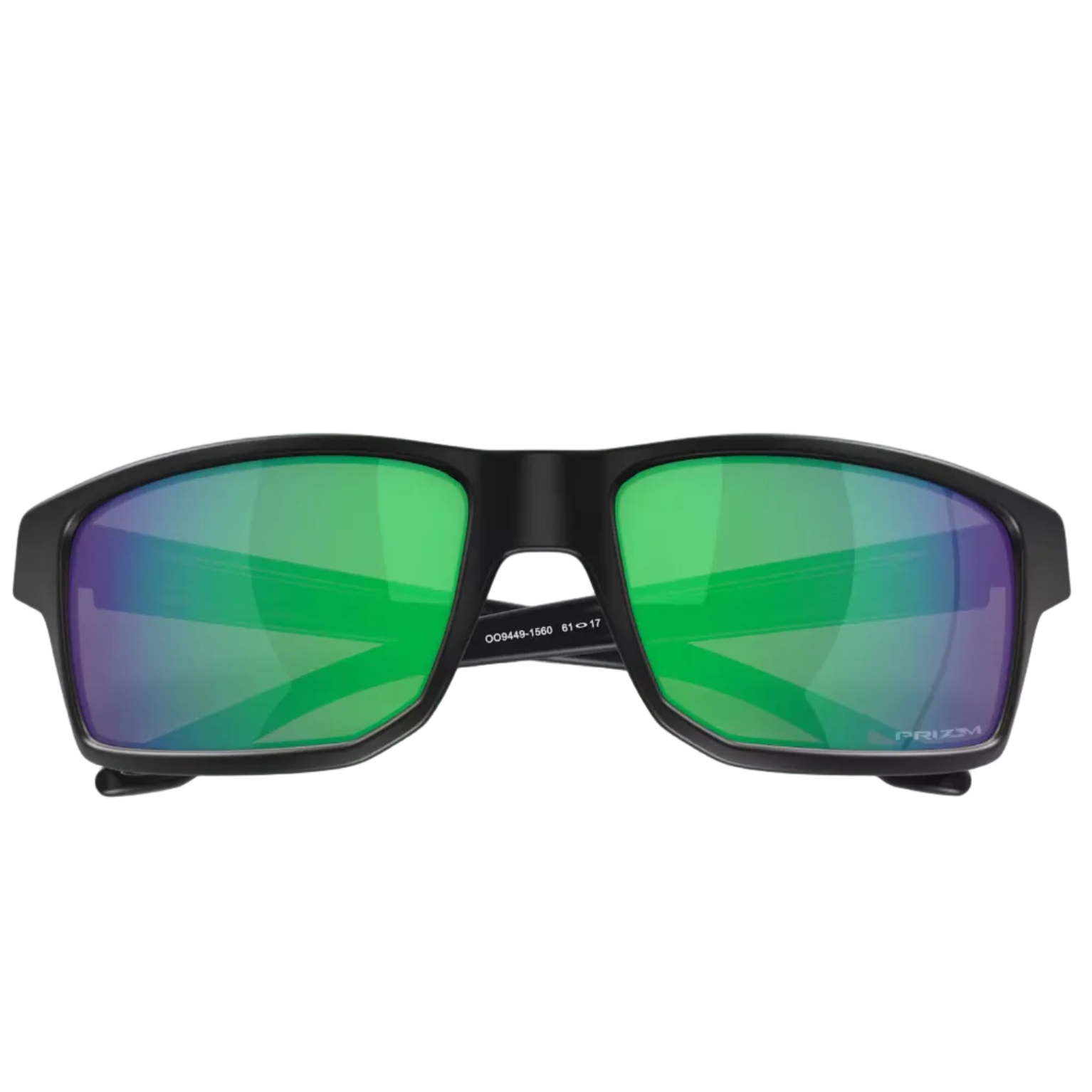 OAKLEY solglasögon Gibston matt svart med prizm jade