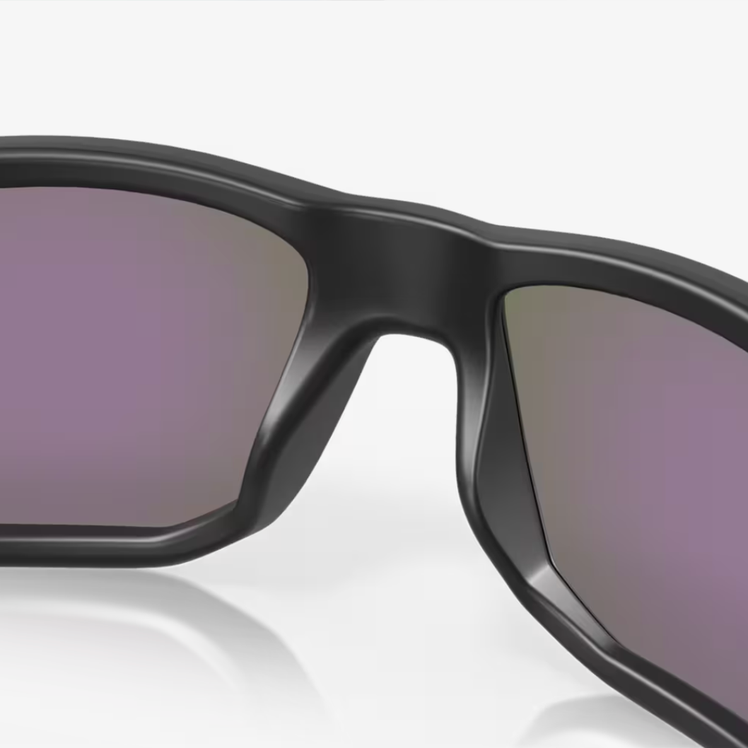 OAKLEY solglasögon Gibston matt svart med prizm jade