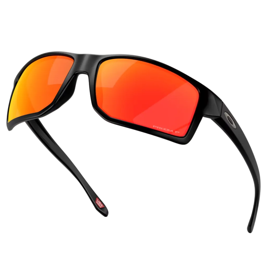OAKLEY solglasögon Gibston XL matt svart med prizm ruby polar