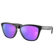 OAKLEY solglasögon Frogskins matt svart med prizm violet