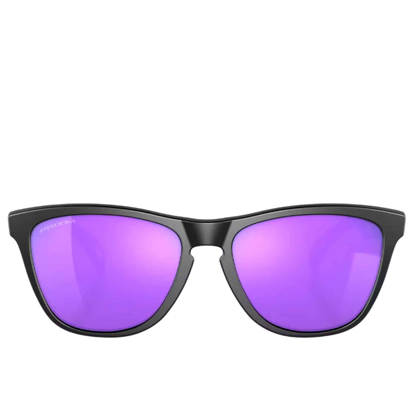 OAKLEY solglasögon Frogskins matt svart med prizm violet