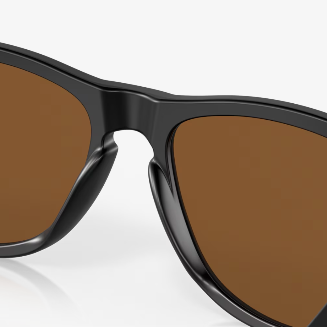 OAKLEY solglasögon Frogskins matt svart med prizm violet