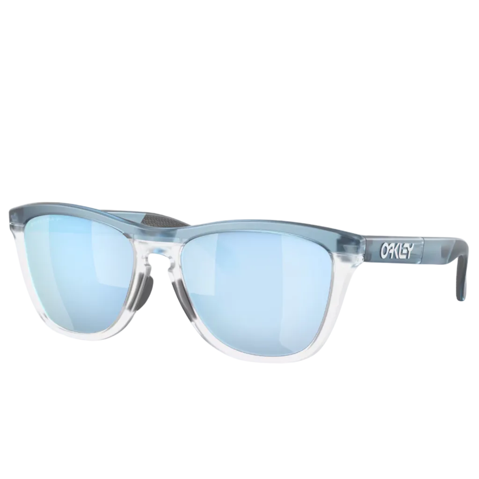 OAKLEY solglasögon Frogskins Range trans stonewash clear med Prizm Deep Water Polar