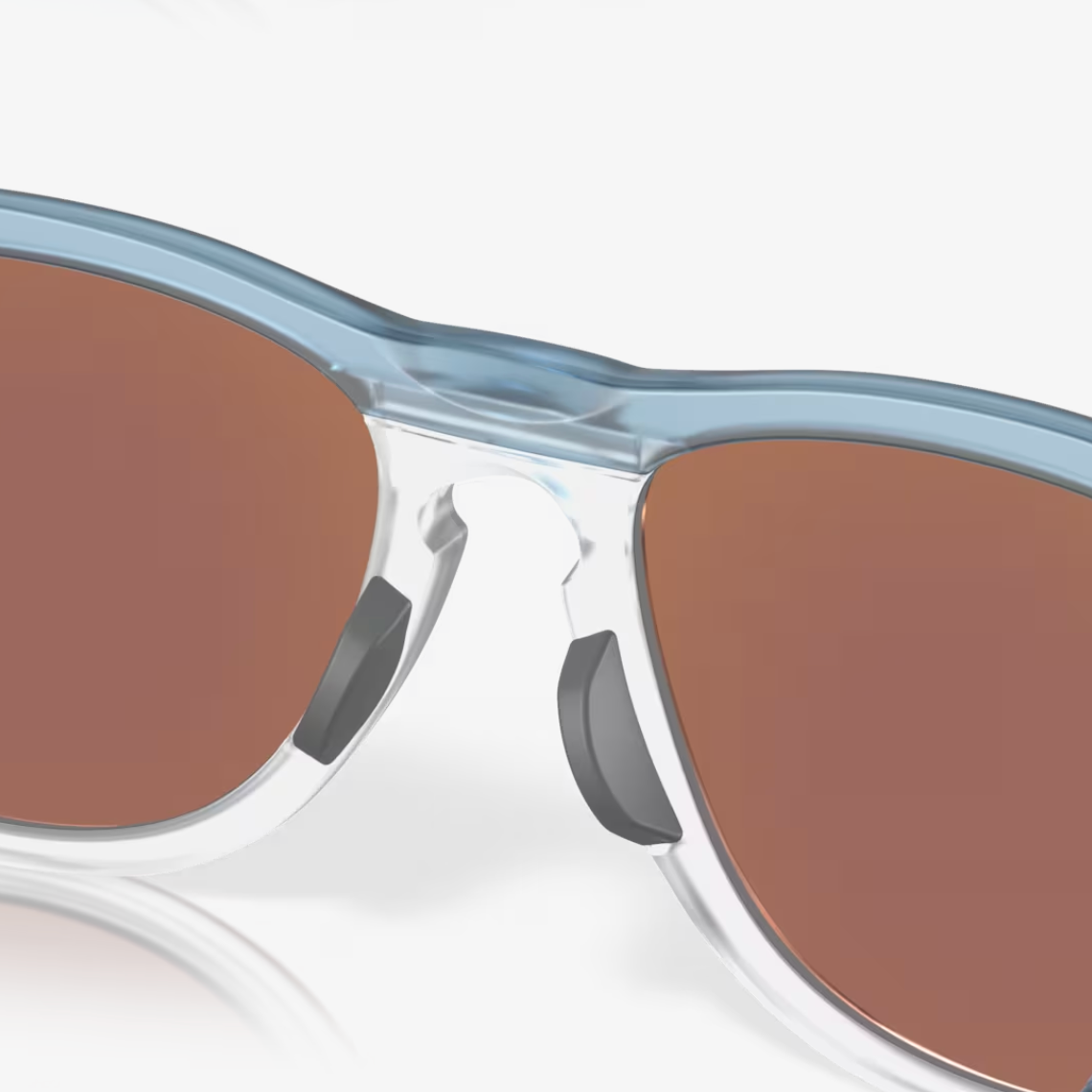 OAKLEY solglasögon Frogskins Range trans stonewash clear med Prizm Deep Water Polar