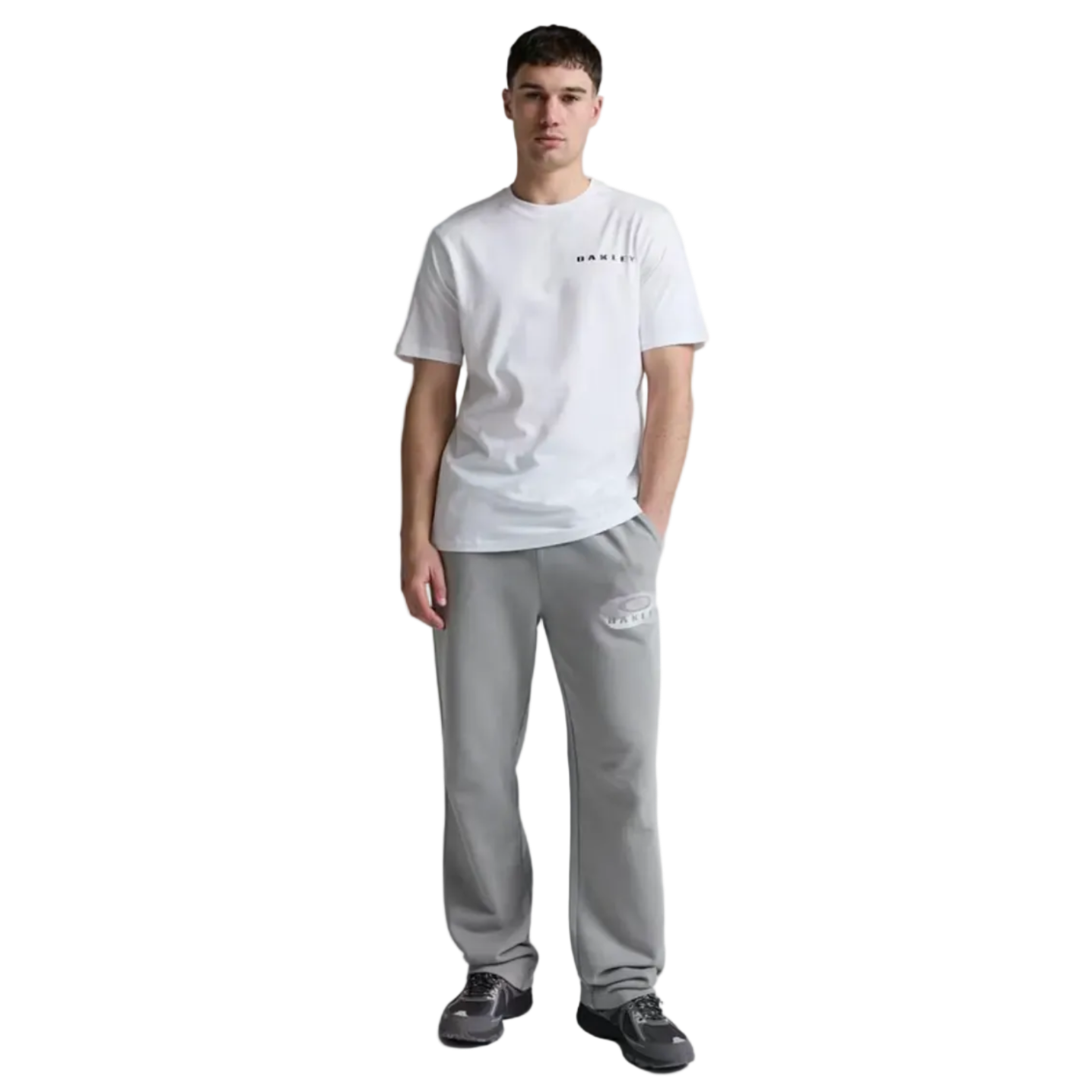 OAKLEY T-shirt Ellipse Bark Metal Tee vit