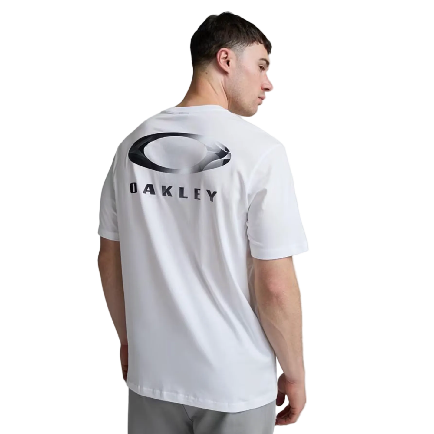 OAKLEY T-shirt Ellipse Bark Metal Tee vit