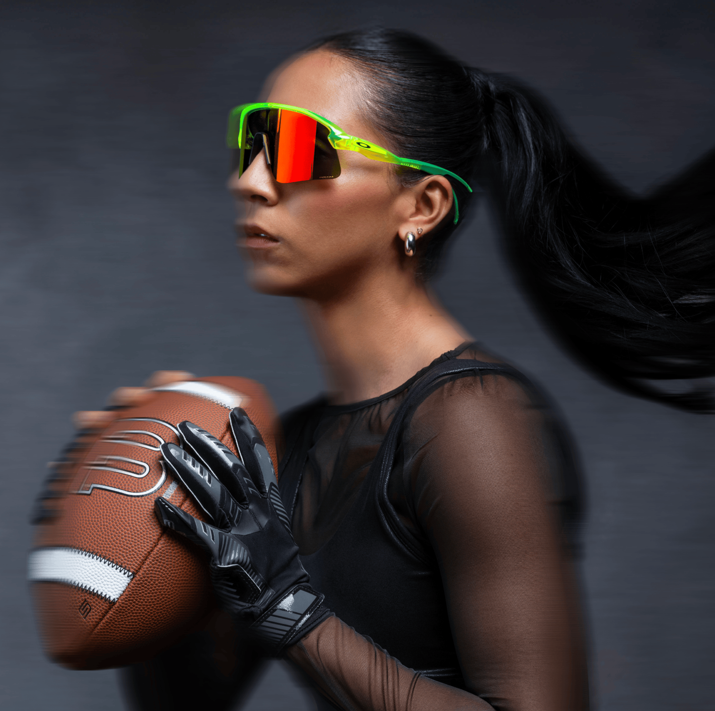 OAKLEY Stunt Devil matt uran med prizm ruby solglasögon