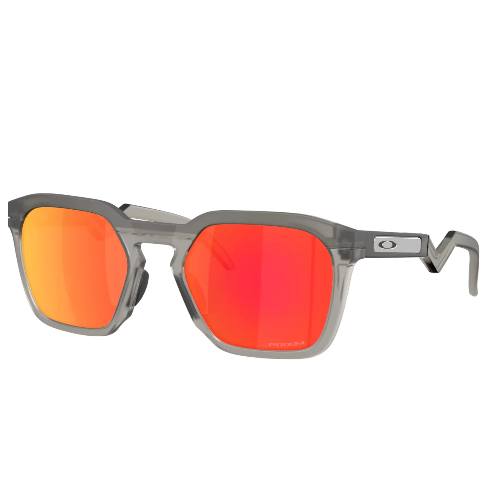 OAKLEY sunglasses HSTN SQ matt gery smoke w/prizm ruby