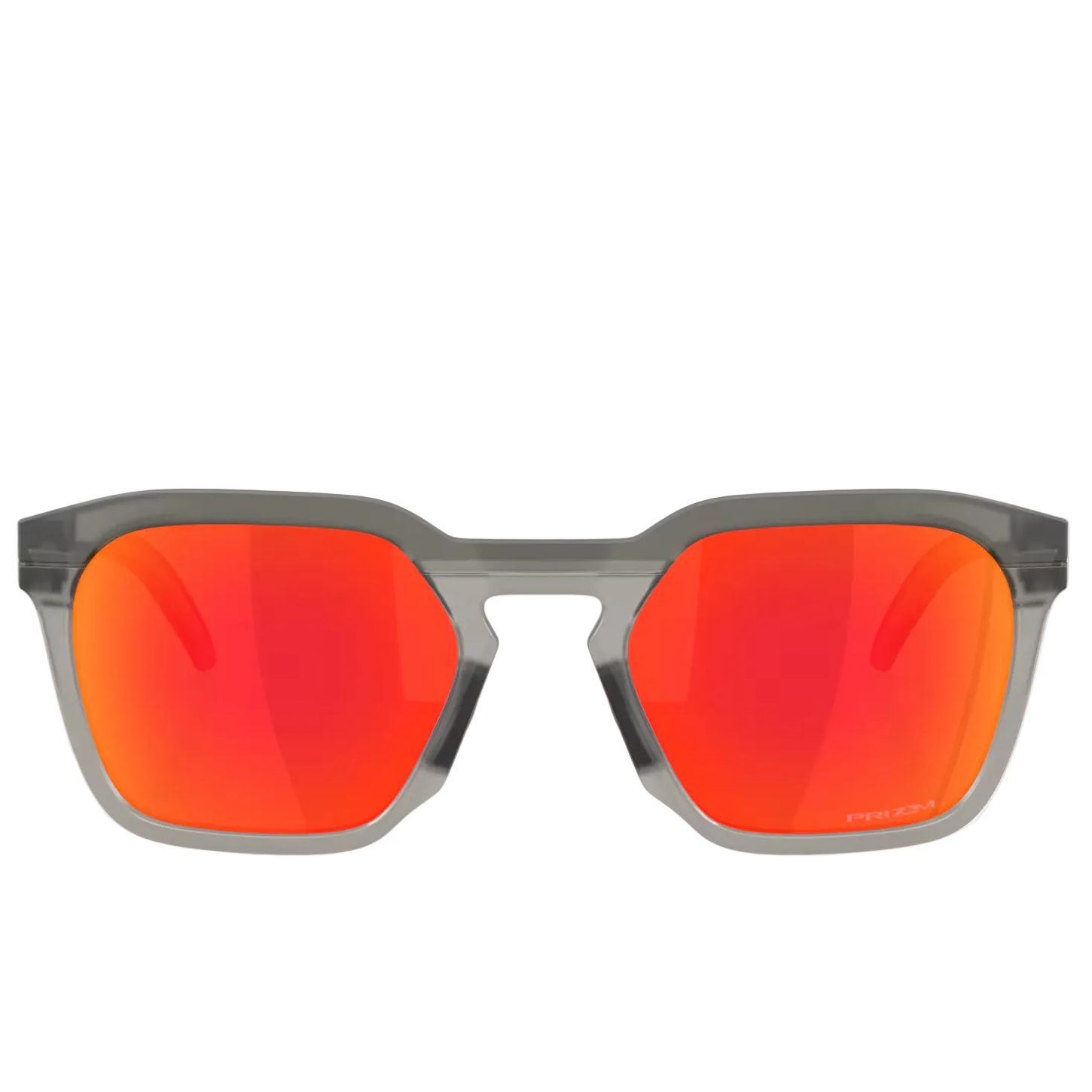 OAKLEY sunglasses HSTN SQ matt gery smoke w/prizm ruby