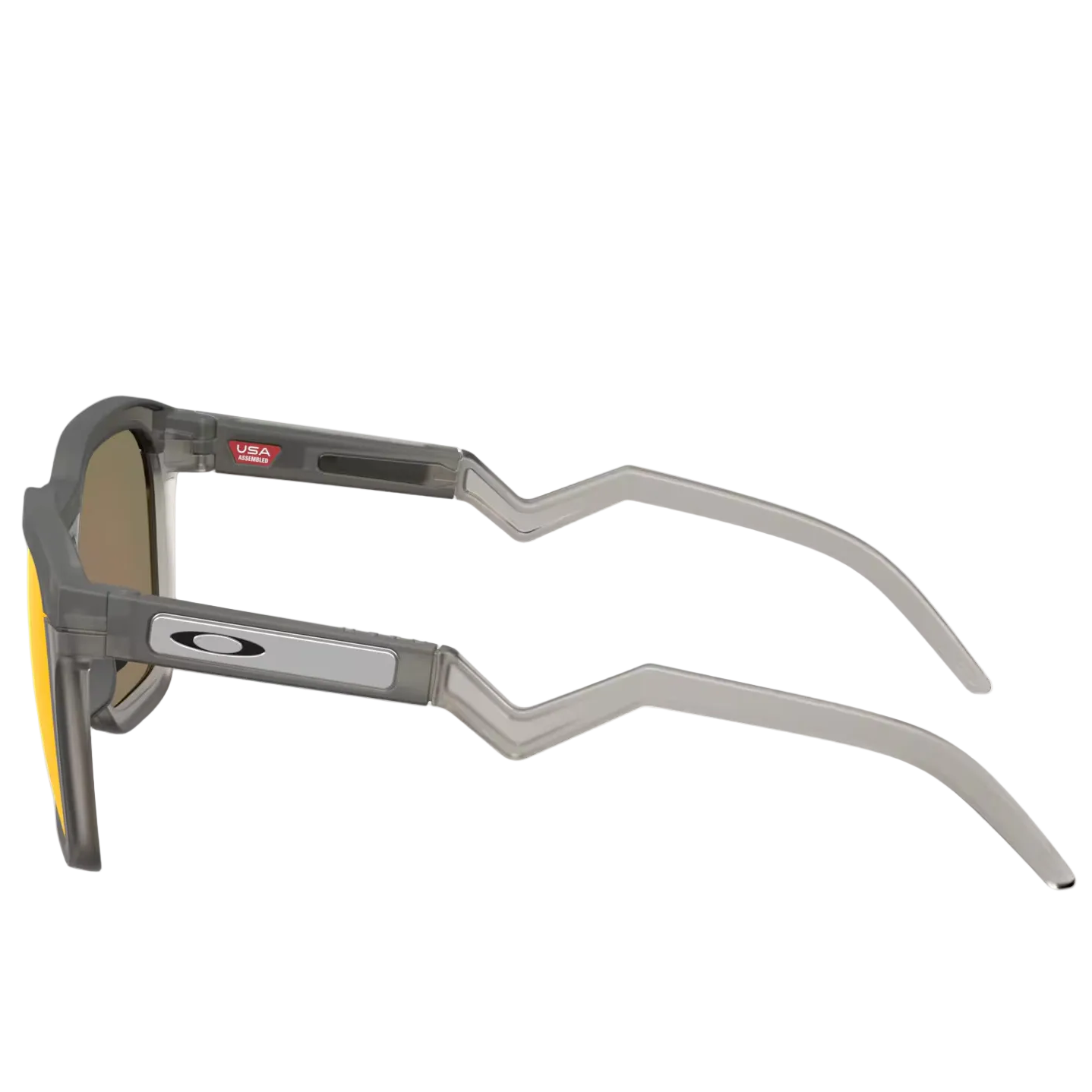OAKLEY solglasögon HSTN SQ matt grå rök med prizm ruby