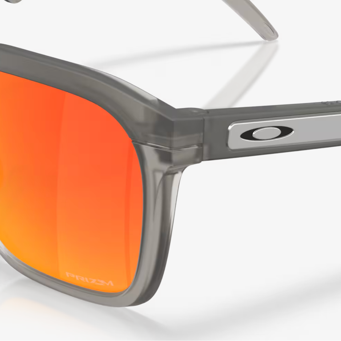 OAKLEY solglasögon HSTN SQ matt grå rök med prizm ruby