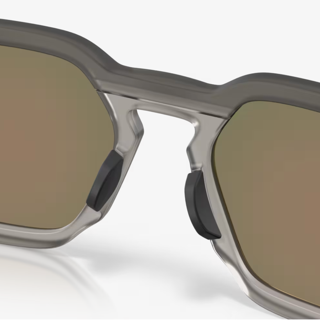 OAKLEY solglasögon HSTN SQ matt grå rök med prizm ruby