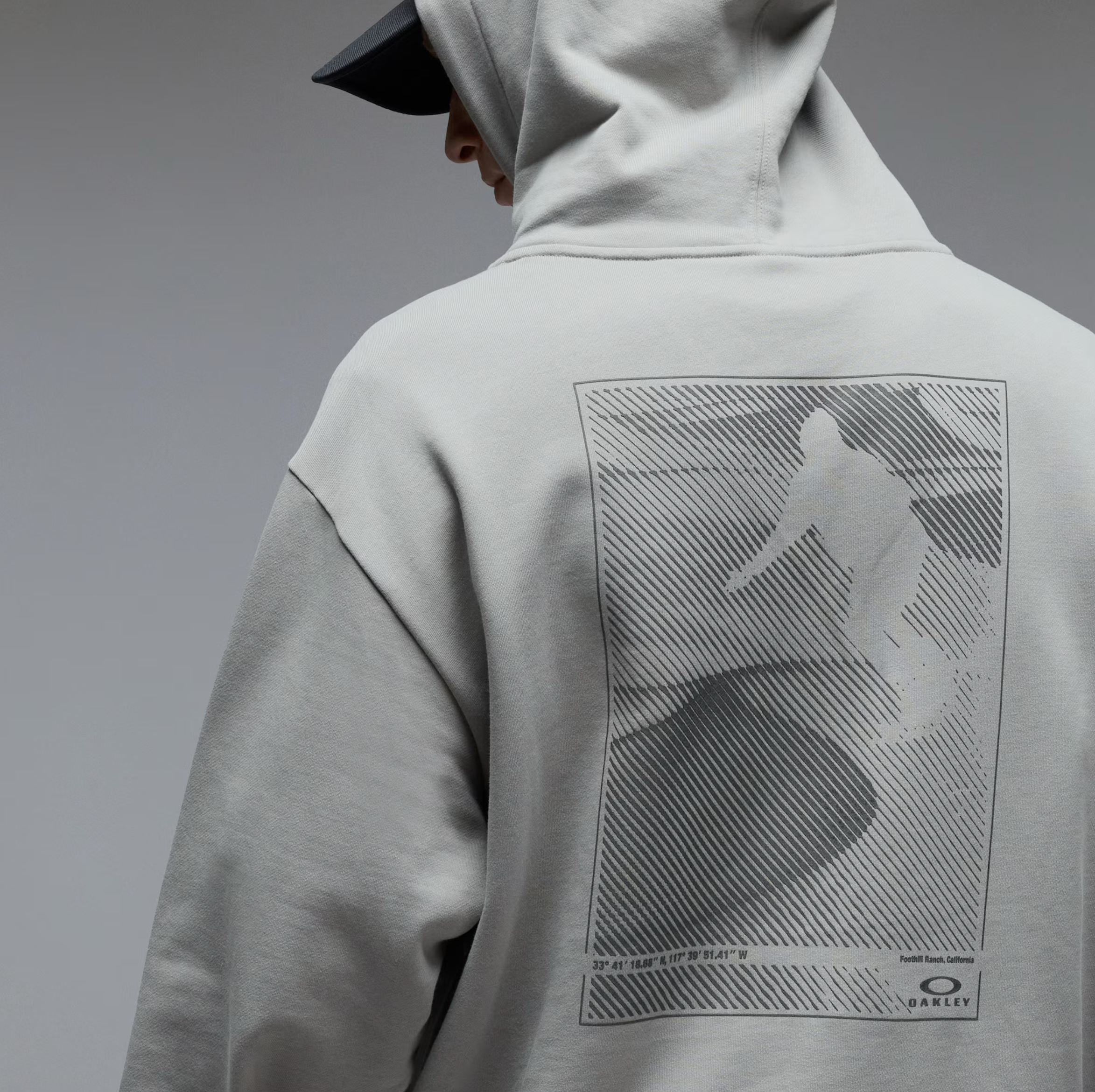 OAKLEY Sandboard Hoodie cementgrå