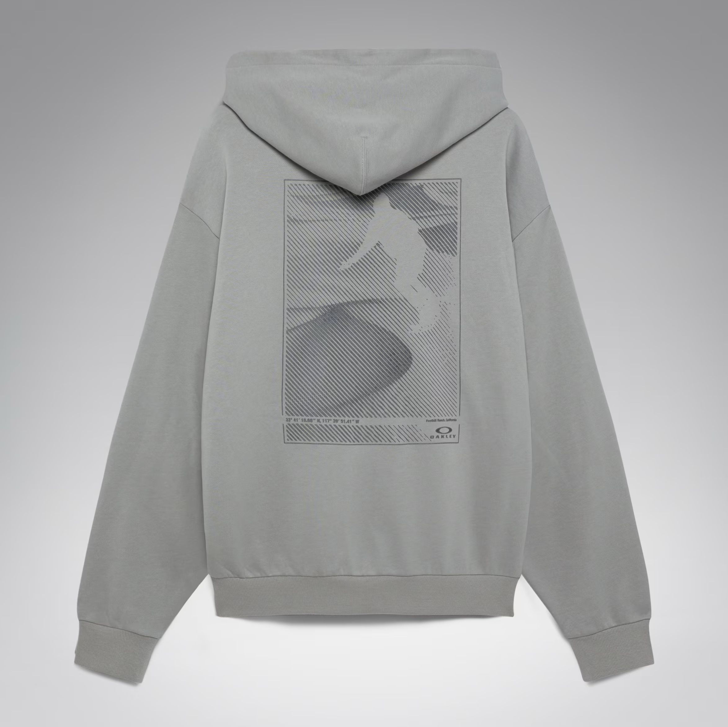 OAKLEY Sandboard Hoodie cementgrå