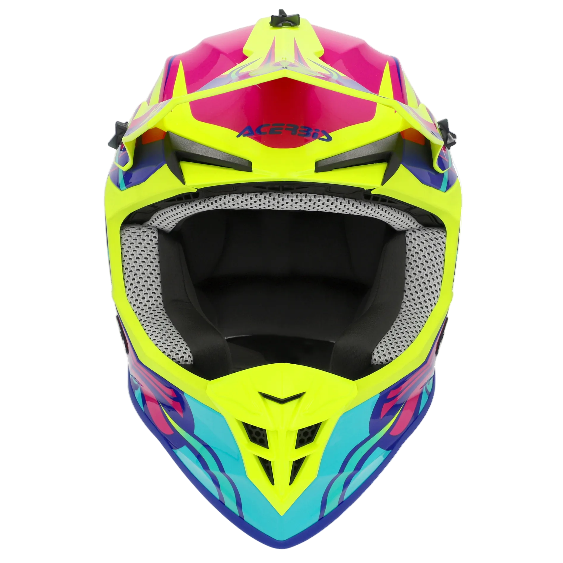 ACERBIS helmet Linear 2206 yellow/purple