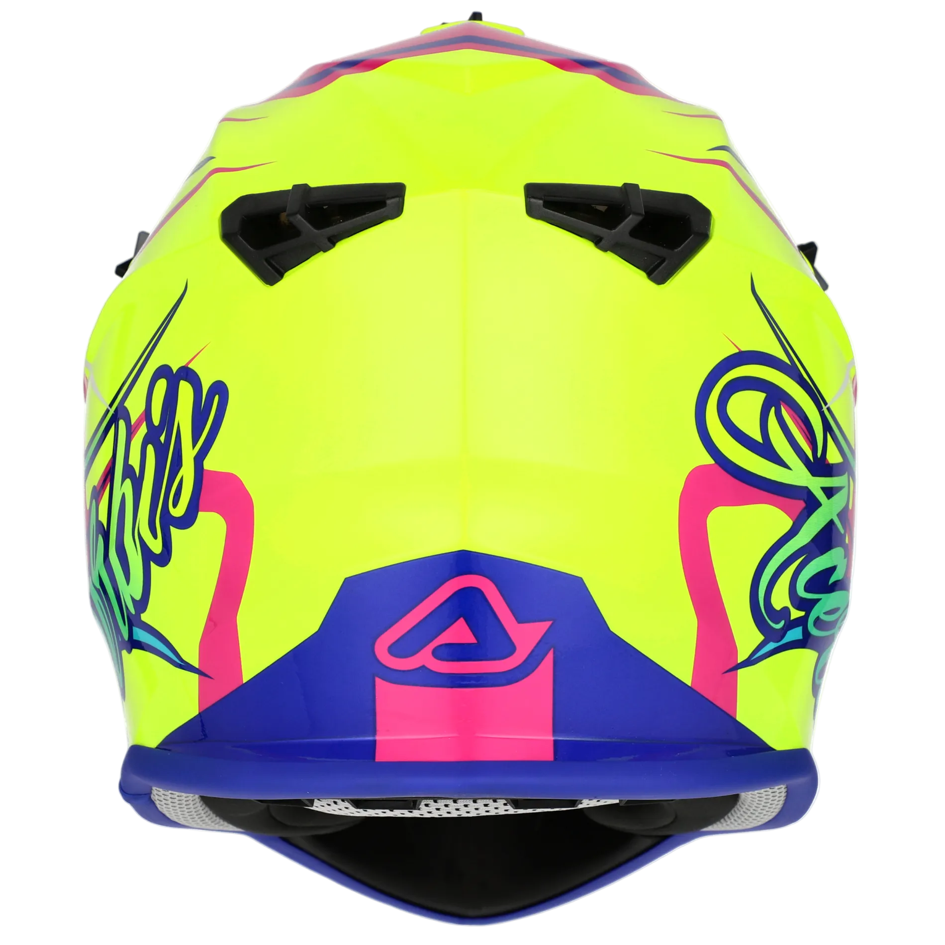 ACERBIS helmet Linear 2206 yellow/purple