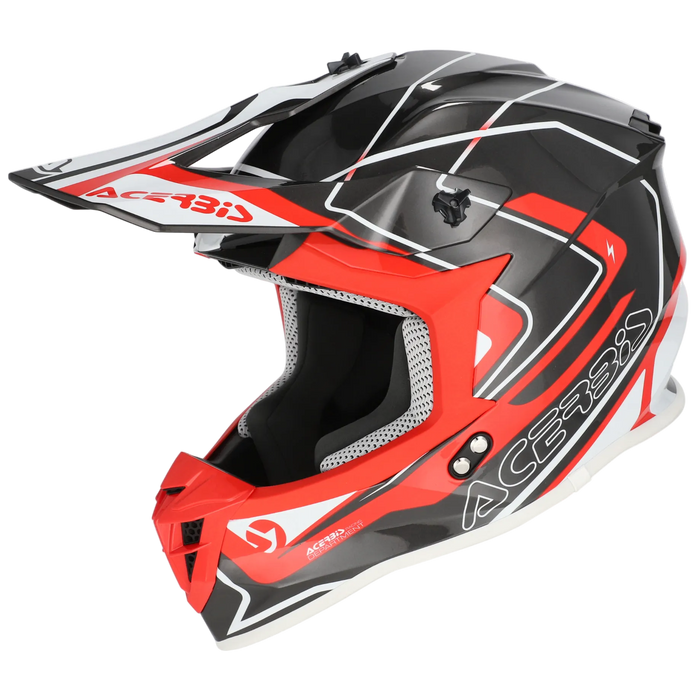 ACERBIS helmet Linear 2206 grey/red