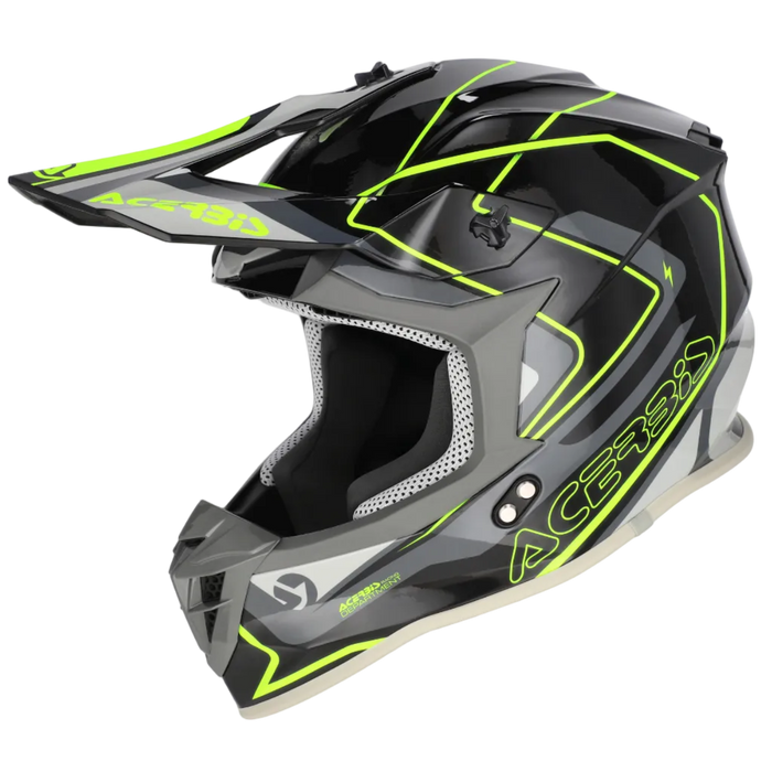 ACERBIS helmet Linear 2206 black/yellow fluo