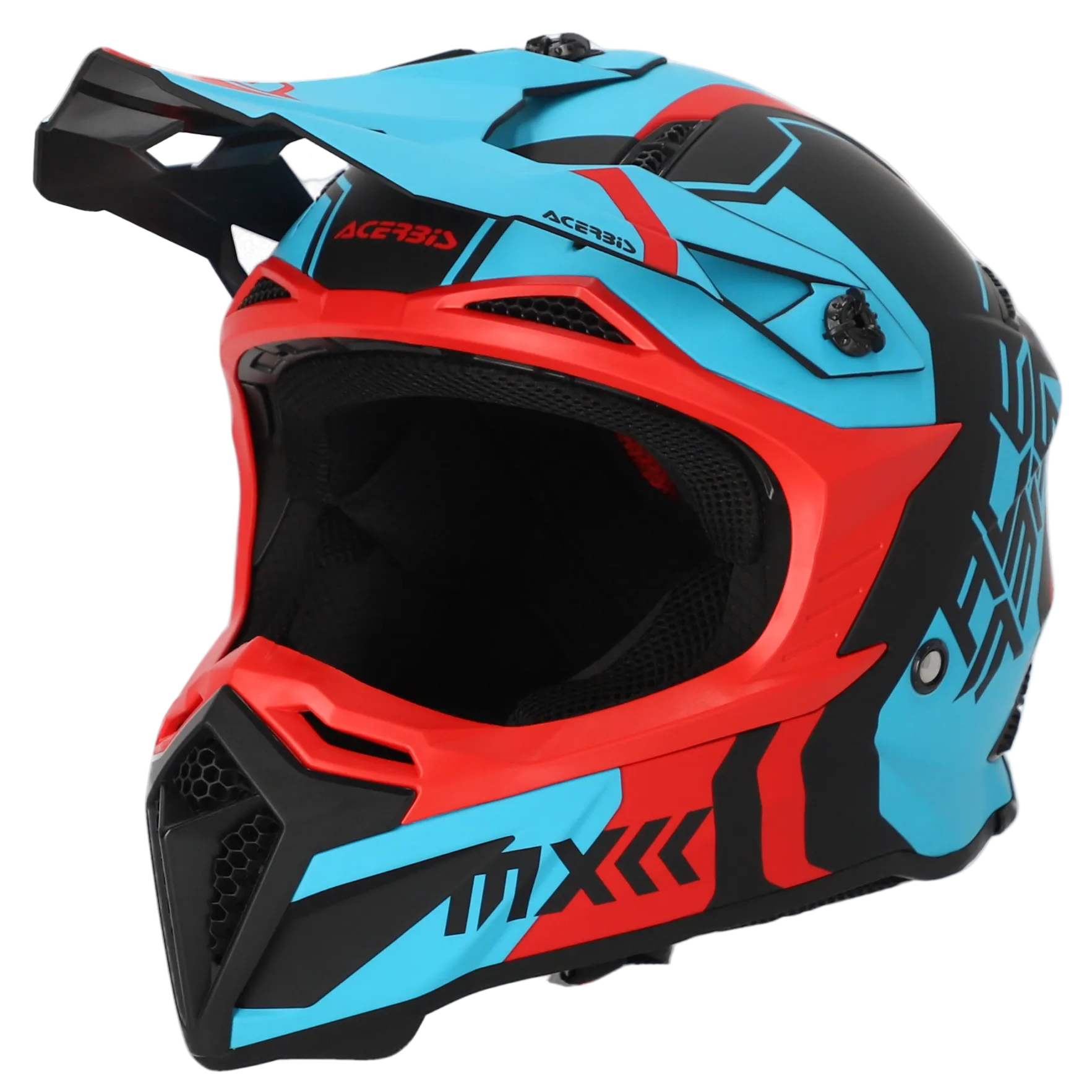 ACERBIS helmet Profile 5 red/blue