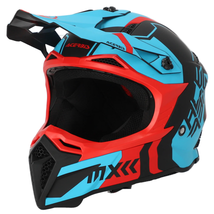 ACERBIS helmet Profile 5 red/blue