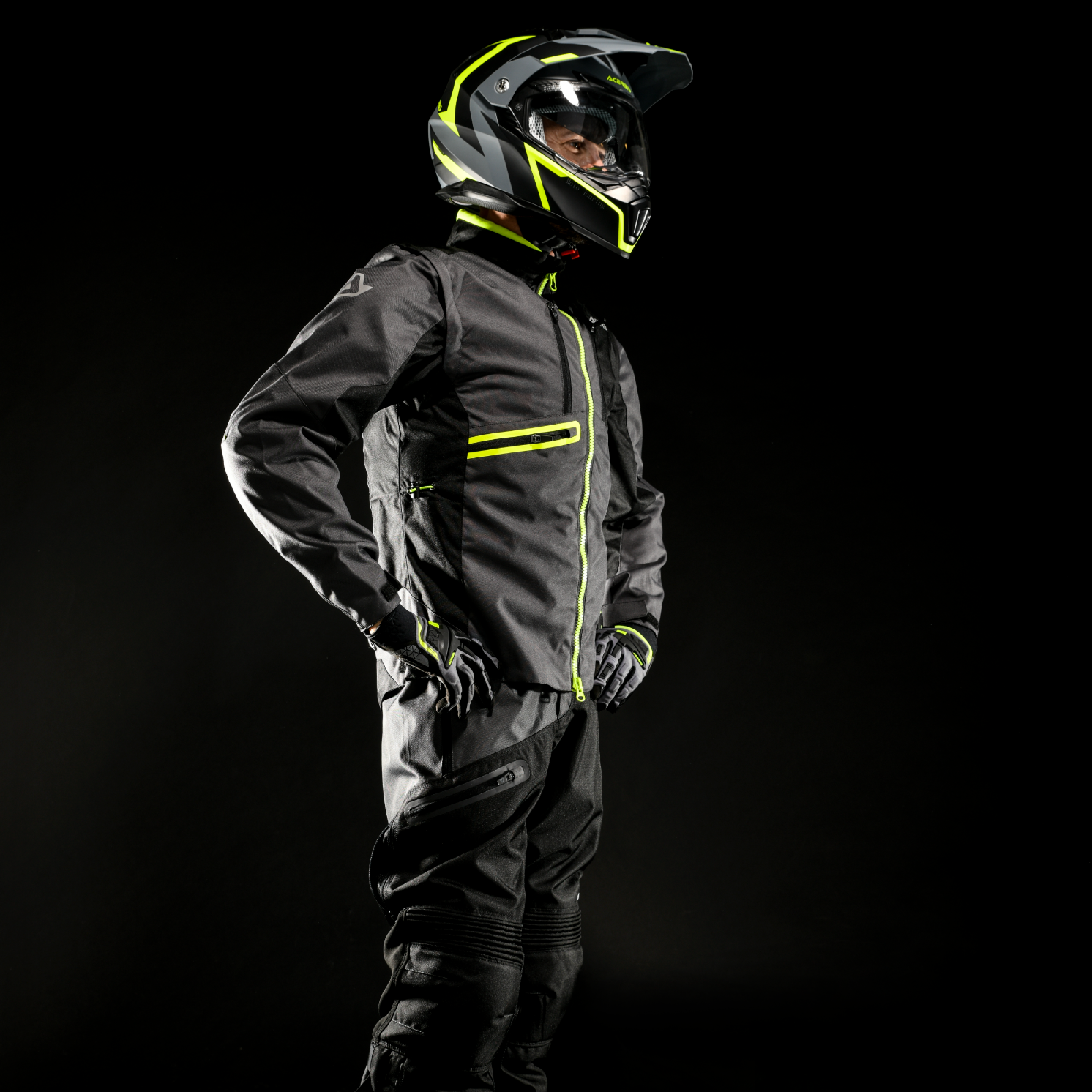 ACERBIS jacket Enduro One black/yellow fluo