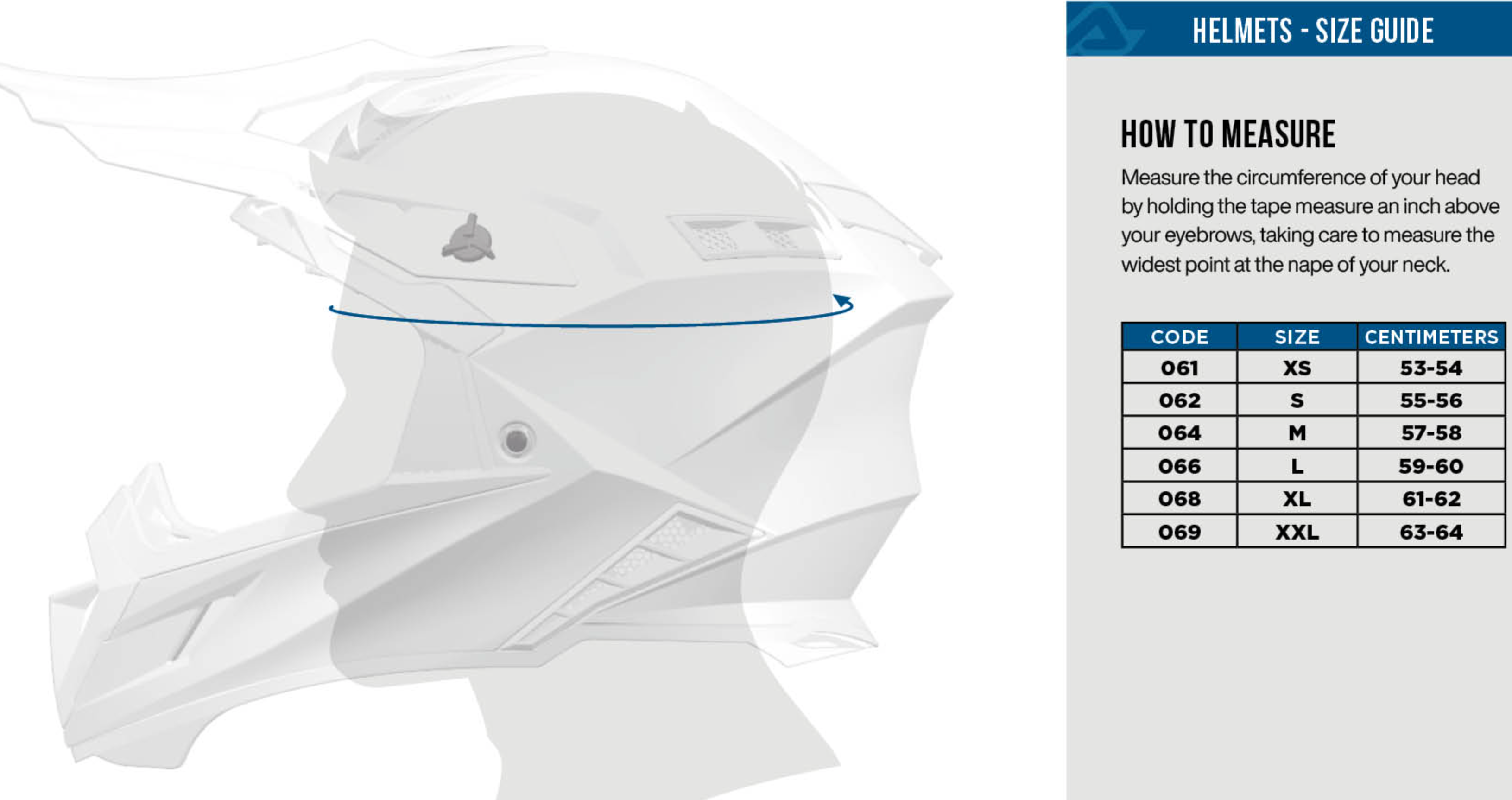 ACERBIS helmet Airstrike-C black/white